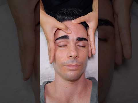 ASMR: Relaxing Thai Face Massage Knocked me Out in Minutes #shorts