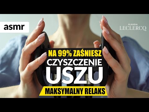 ZAŚNIESZ NA 99% PODCZAS CZYSZCZENIA USZU ASMR po polsku