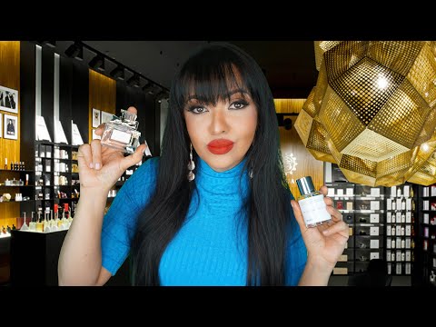 ASMR Vendedora de Perfumes #Sussurros #SomdeSpray #Perfumes