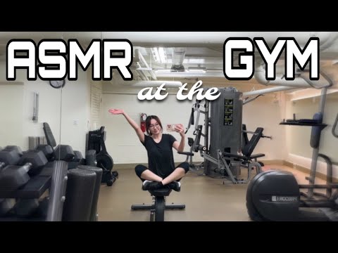 ASMR at the GYM 🥸💪🏻 do NOT watch if you don’t like lofi asmr