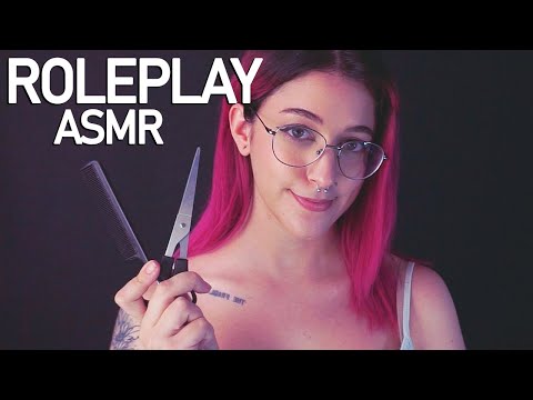 ASMR en ESPAÑOL ROLEPLAY -  PELUQUERIA RELAJANTE