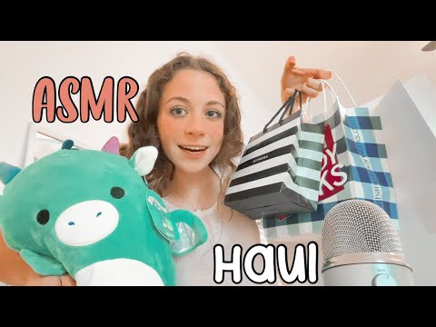 ASMR mall haul! +new squish!✨❤️