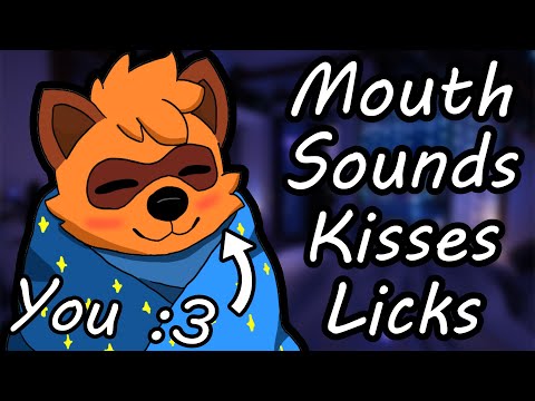 [FURRY ASMR] Intense Mouth Sounds, Kisses And Licks | No Talking