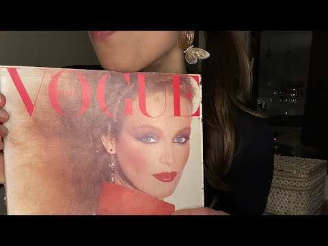 ASMR Page Turning & Squeezing, Glossy Magazine