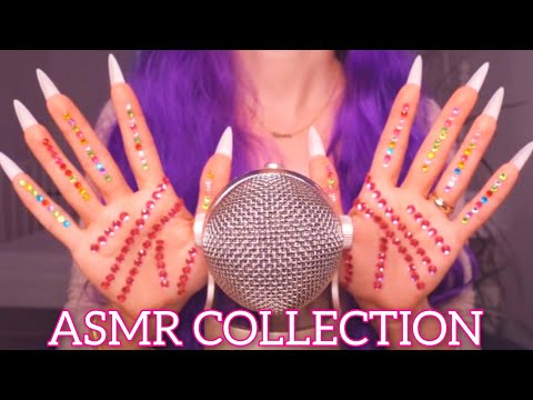 ASMR Monthly COLLECTION 🌟 Scratching, Tapping, Ear Cleaning, Crunchy Sounds & more No Talking ASMR