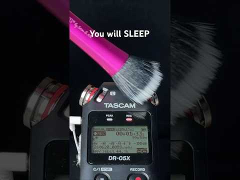This brush makes you SOOO sleepy  #asmr