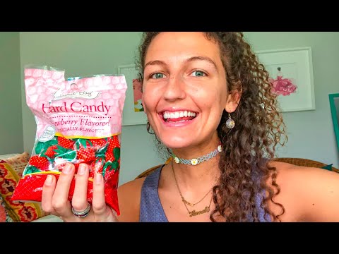 ASMR~ 🍓✨a tingly jingly hard candy whisper ramble✨🍓