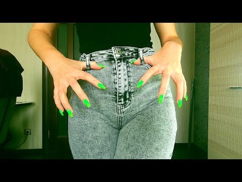 ASMR | SCRATCHING JEANS (No Talking) 🤍