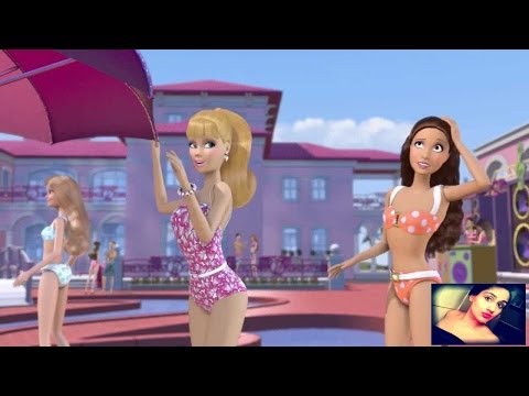 Barbie Life in the Dreamhouse  Perf Pool Party Full Season Episode Cartoon 2014 (Review)