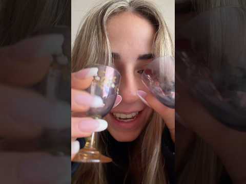 ASMR COPITAS DE CRISTAL🔮 #asmr #relax #tingles #mouthwhisper #argentina