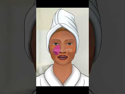 Homeless girl makeover animation, makeup ASMR transformation#animation #trending #asmr #asmrvideo