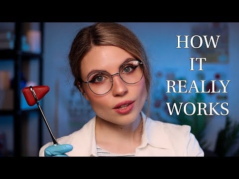 ASMR Realistic Medically Accurate CRANIAL NERVE EXAM | Hearing Test,Eye Exam,Taste,Smell,Reflexes