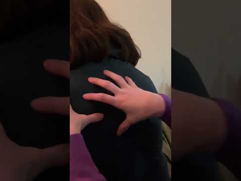 ASMR Back Scratch Massage #asmrmassage #tingles #oddlysatisfying #relax #sleep