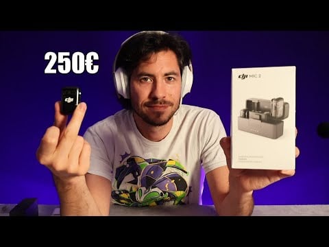 Faire un ASMR avec le micro DJI MIC 2 (249€)