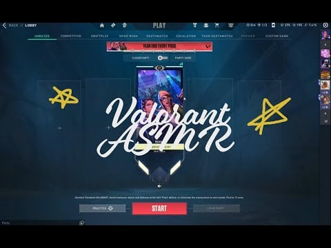 Valorant ASMR! (it's bad tho...) (Keyboard sounds, Clicking, Whispering)