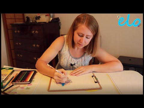 ASMR - Avatar Colored Pencil Drawing