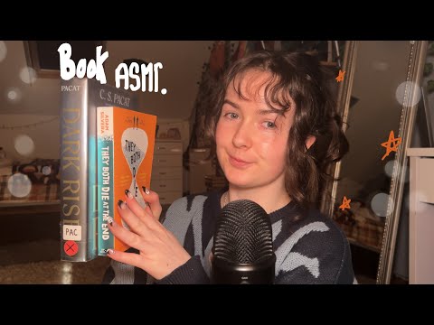 ASMR || Book Tapping and Scratching (fast & aggressive)