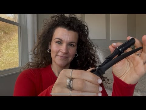 ASMR: THIRTY MINUTE Hair Styling (Personal Attention) 