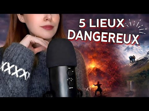 5 des Lieux les PLUS Dangereux & Mystérieux 💀 | ASMR