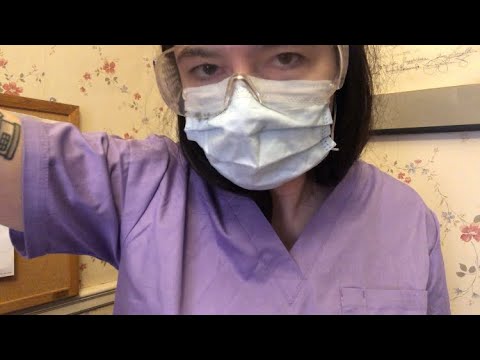 Giving you a skin biopsy on your head | ASMR medical role play