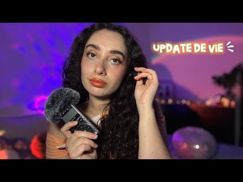 ASMR - 1H D'UPDATE DE VIE CHUCHOTEMENTS INTENSES 💭 (juillet 2026 - mes vacances)