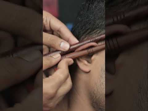Wooden Stick Massage ASMR | Neck Crack | Ear Massage ASMR | Satisfying Video #shorts