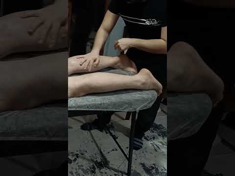 DEEP RELAXING INTERVENTION TO THE HAMSTER MUSCLE #satisfying #relaxing #asmr #shorts #massage