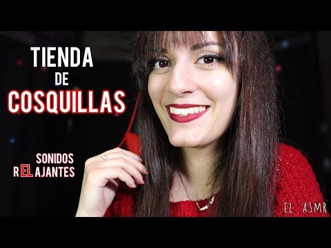 ♡ASMR español♡ TIENDA DE COSQUILLAS!♥ Roleplay