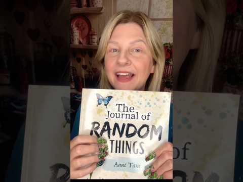 My Activity Book “The Journal of Random Things” on amazon under Aunt Tam 😍⭐️🎉 #activitybook ✨