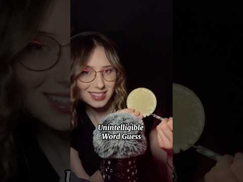 ASMR Guess the Word Game ⭐️ #asmr #asmrgame #inaudiblewhispering