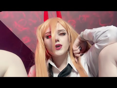 ♡ ASMR POV: Your Demon Girlfriend Taking Care Of U ♡ CSM Cosplay