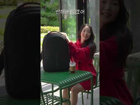 ASMR 캐리어백팩 엑스디디자인 최고의 여행가방이라길래 써봤습니다 #shorts