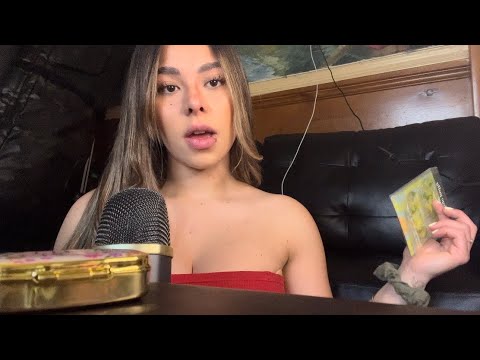 ASMR te ayudo a dormir con soniditos relajantes - HAUL 🤎