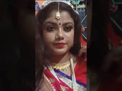 ASMR Doing My Wedding Makeup #asmr #asmrshraboni #shorts
