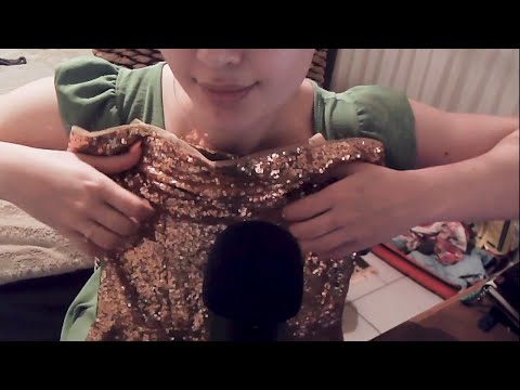 ASMR fabric & sequin scratching