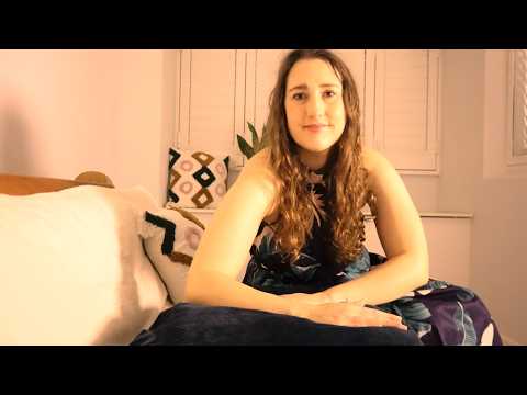 I massage your back on the couch 💙 asmr back massage roleplay