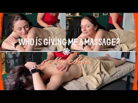 Miss MELEK - Miss OBEN Surprise Hands On Me! | Who’s Massaging Me? | ASMR Massage 4K
