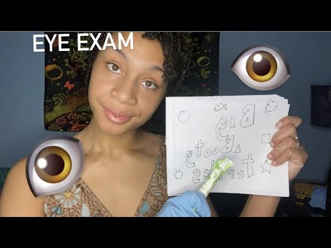 ASMR - Eye Check (Erin)
