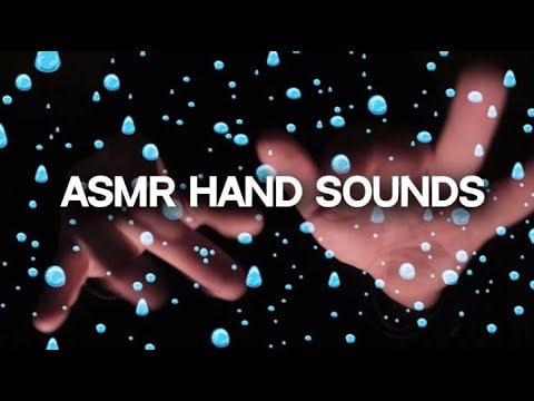 ASMR HAND SOUNDS DURING RAINFALL