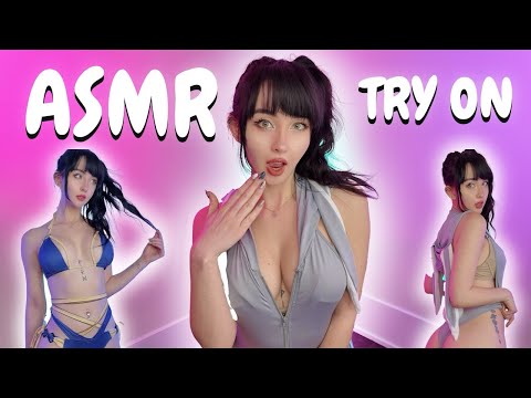 COSPLAY TRY-ON✨ ASMR Soft Whispering & Sounds