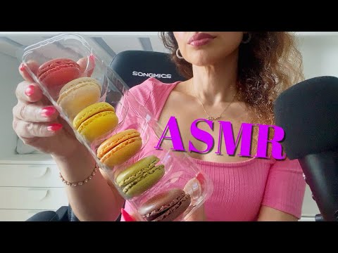 ASMR| MACARONS Mukbang (Eating Sounds)