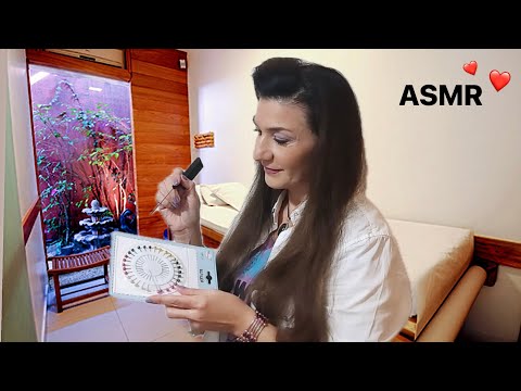 ASMR ROLEPLAY ACUPUNTURA CEREBRAL Y MASAJE RELAJANTE