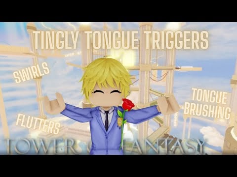 ROBLOX ASMR 😋TONGUE TRIGGERS (TONGUE SWIRLS, BRUSHING & FLUTTERS😋