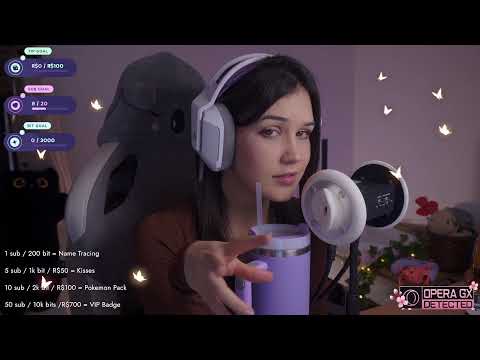 asmr, i talk a lot