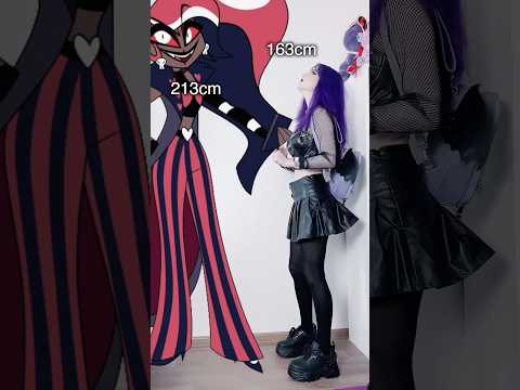 They’re tall ✨ Hazbin heights #hazbinhotel #hazbinhotelseason2 #cosplaygirl #cosplayer #cosplay