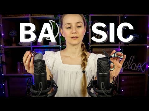 Basic ASMR Triggers 💛 (for Tingles & Sleep)