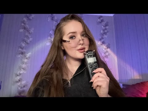 ASMR💤ПОЛНОЕ РАССЛАБЛЕНИЕ😍Звуки рта и визуальные триггеры🩶