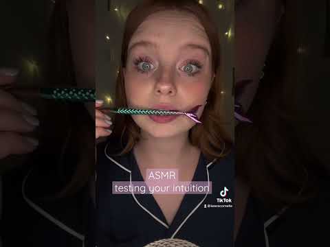 ASMR Testing Your Intuition