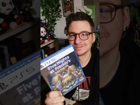 ASMR FNAF Into the Pit PS5 #asmr #fnaf #fivenightsatfreddys #ps5 #unboxing