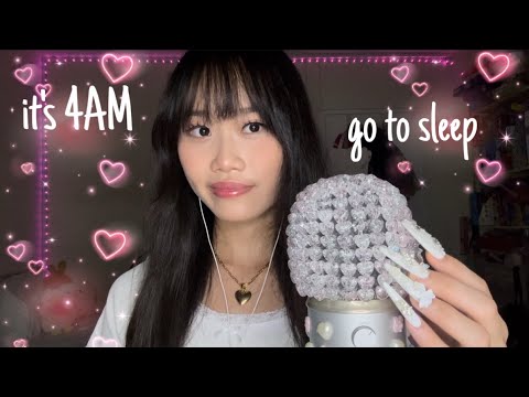 It’s 4AM, go to sleep ˚.🎀༘⋆ (no mid-roll ads ASMR)
